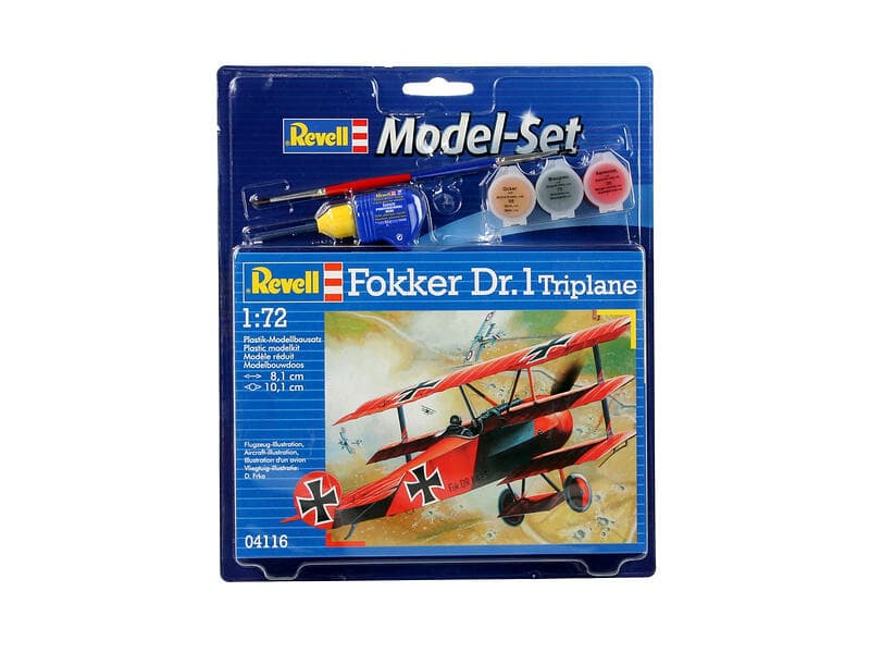 Revell Model Set Fokker DR.1 Triplane 1:72