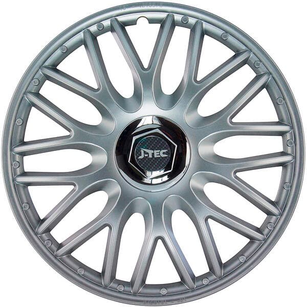 J-Tec Navkapslar set Orden R 13 tum silver kromring