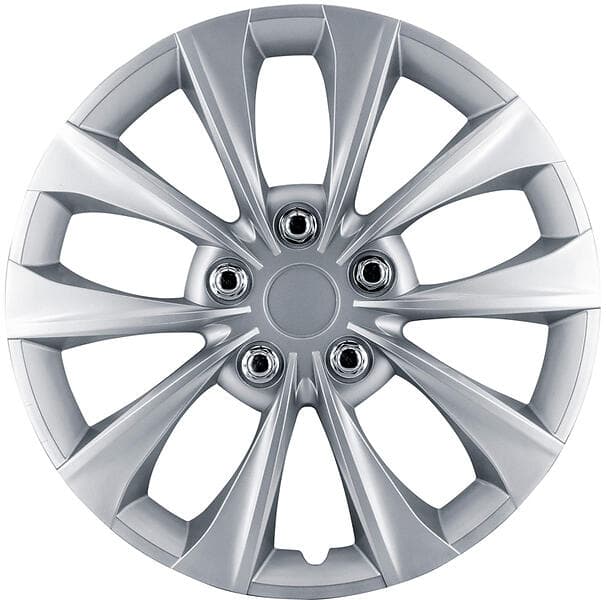 AutoStyle Navkapslar set Arizona 16 tum silver