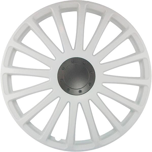 J-Tec Navkapslar set Grand Prix 14 tum vit