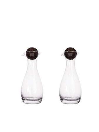 Sagaform Nature Olja/Vinägerflaska Med Kork 35cl 2-pack