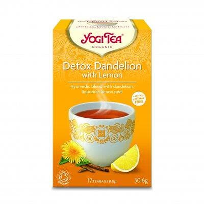 YogiTea Detox Dandelion Lemon 17st