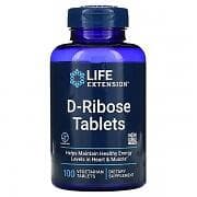 Life Extension D-Ribose Tablets 100 vegetarian Tabletter