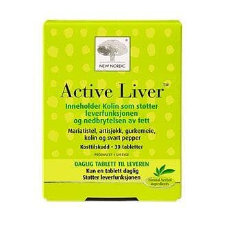 New Nordic Active Liver 30 Tabletter