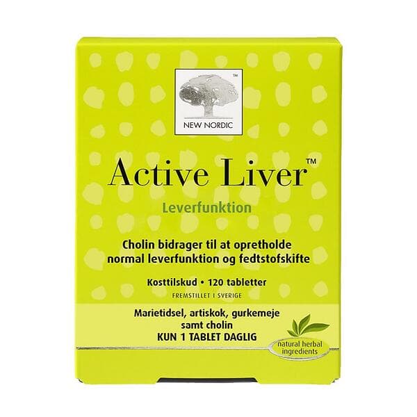 New Nordic Active Liver 120 Tabletter