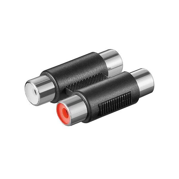 Goobay 2RCA - 2RCA F-F Adapter
