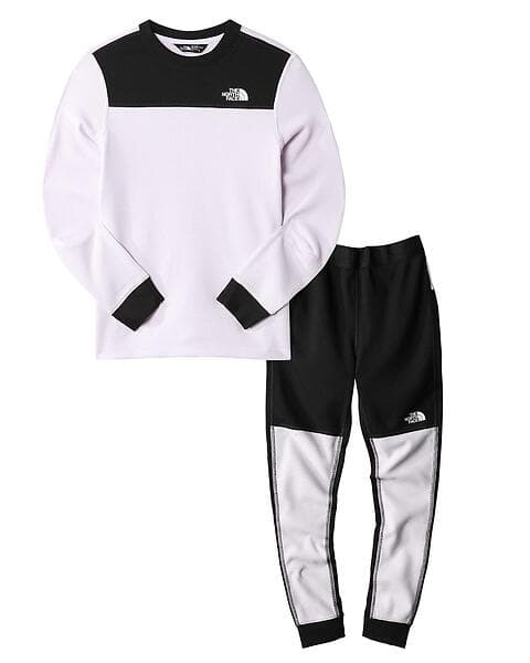 The North Face Waffle LS Shirt + Pants Set (Jr)