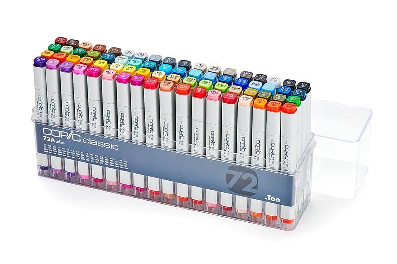 Copic Marker Basic Set A 72