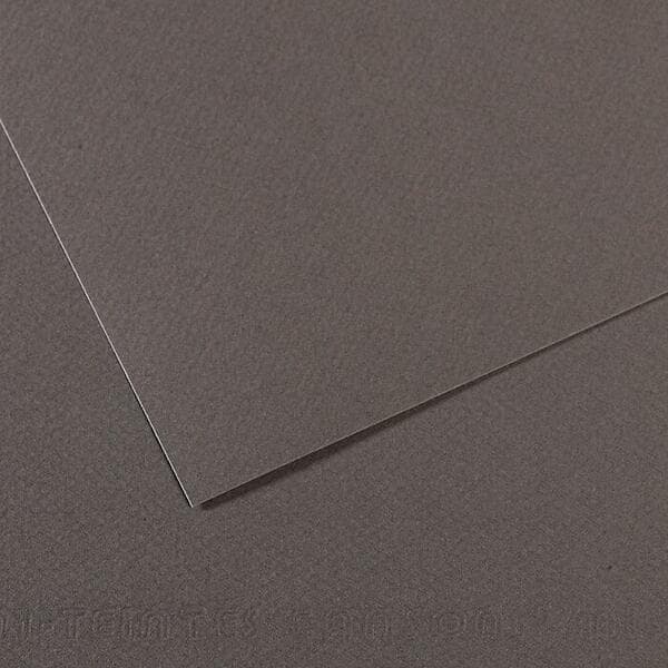 Canson Mi-teintes Färgat Papper A4 160g Dark Grey