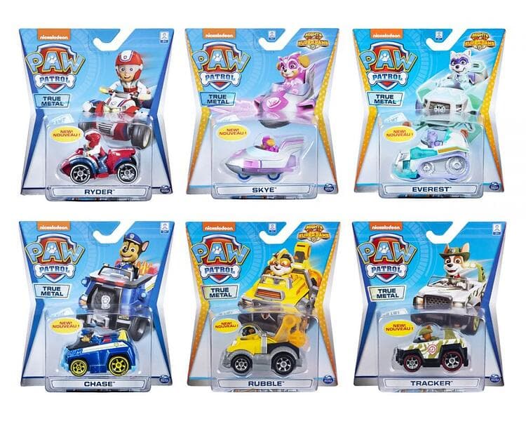 Paw Patrol True Metal Vehicles