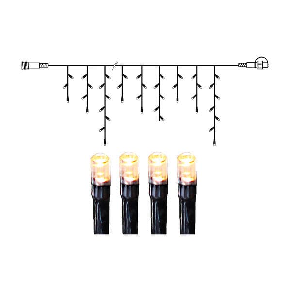 Star Trading 495-13 System Decor Icicle Ljusridå 3m