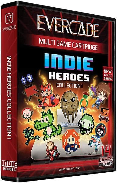 Blaze Evercade Indie Heroes Collection 1 Cartridge