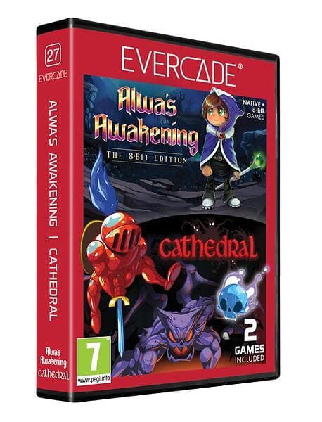 Blaze Evercade Alwa Cathedral Dual Cartridge