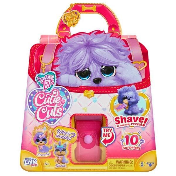 Moose Toys Scruff-a-luvs Cutie Cut Purple