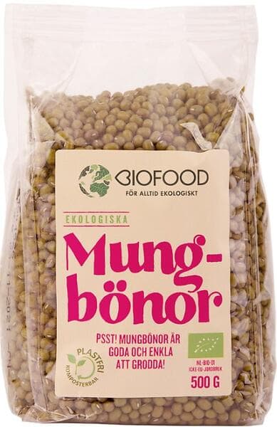 Biofood Mungbönor 500g