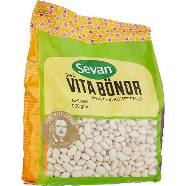 Sevan Små Vita Bönor 900g
