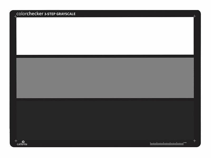 Calibrite ColorChecker 3-Step Grayscale