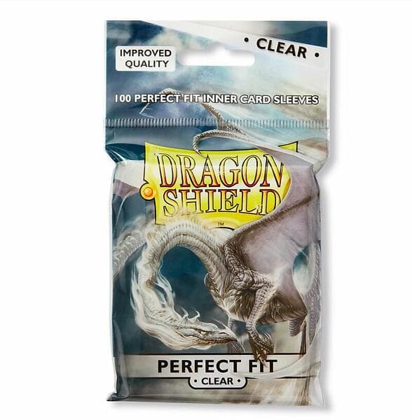 Dragon Shield Perfect Fit Clear 100 Standard Size