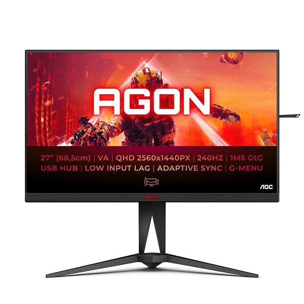 AOC Agon AG275QZN 27'' Gaming QHD 240Hz