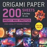 Origami Paper 200 sheets Milky Way Photos 6 Inches (15 cm)