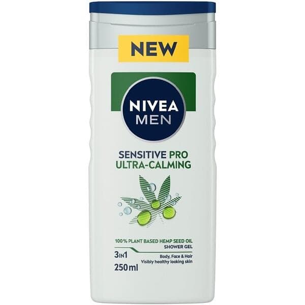 Nivea Men Sensitive Pro Ultra-Calming Shower Gel 250ml