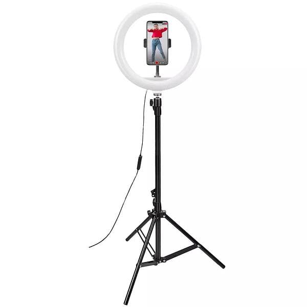 Celly Clickringusb 12" Ringlampa med 1,6m Tripod
