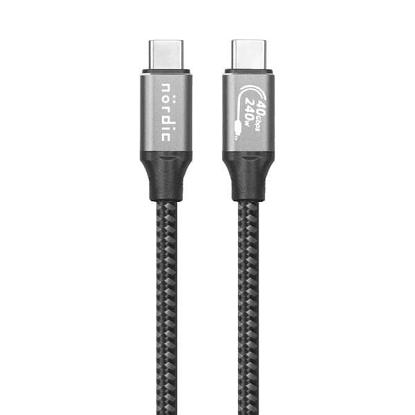 NÖRDIC USB C - USB C USB4 2m