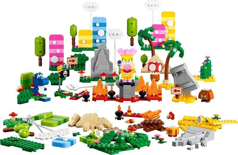 LEGO Super Mario 71418 Kreativ verktygslåda – Skaparset