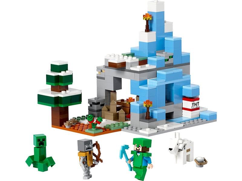 LEGO Minecraft 21243 De frostiga bergen