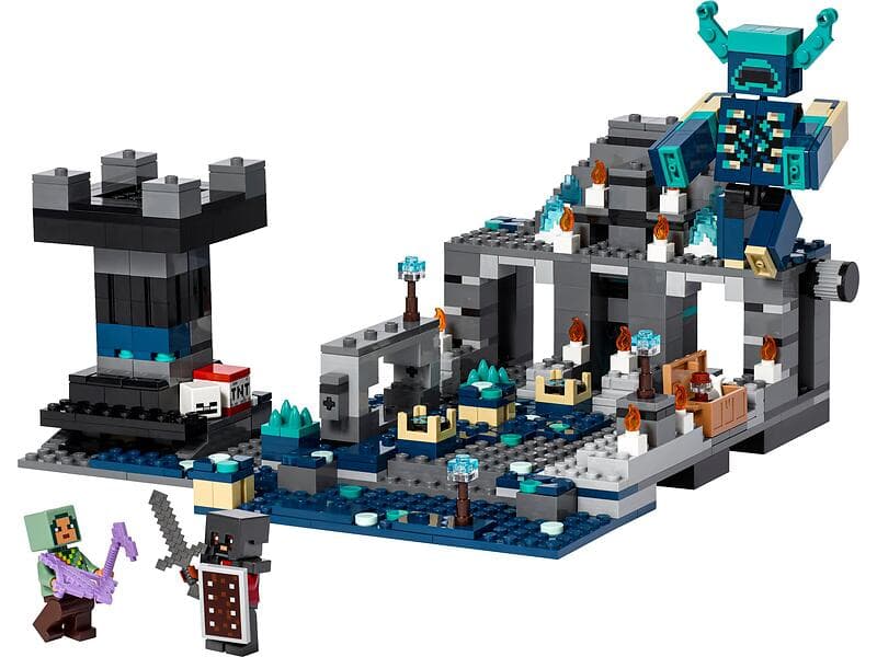 LEGO Minecraft 21246 Den mörka djupa striden