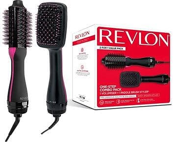 Revlon RVDR5282UKGP One Step Volumiser + Paddle Brush Styler