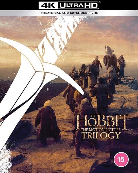 Hobbit: Trilogy (UHD+BD) Extended & Theatrical Cut (Import Sv.Text) (Blu-ray)