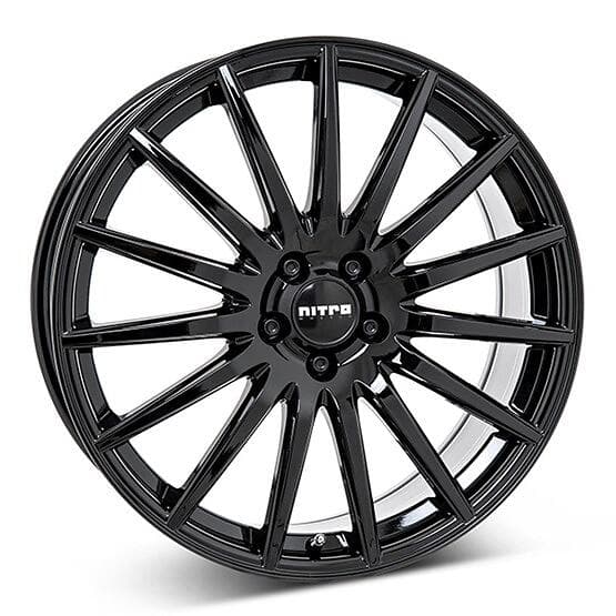 Nitro Sting FF Gloss Black 8X18 5/112 ET35 CB66,46