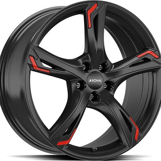 Ronal R62 Red Jet Black 7,5X18 5/112 ET50 CB76