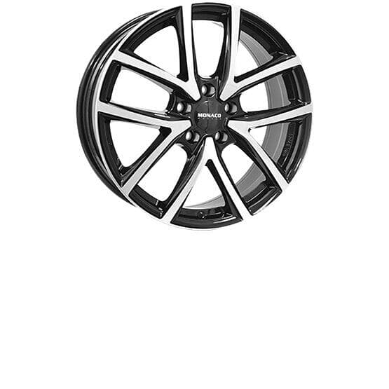 Monaco CL2 Gloss Black / Polished 8X19 5/112 ET45 CB57,1