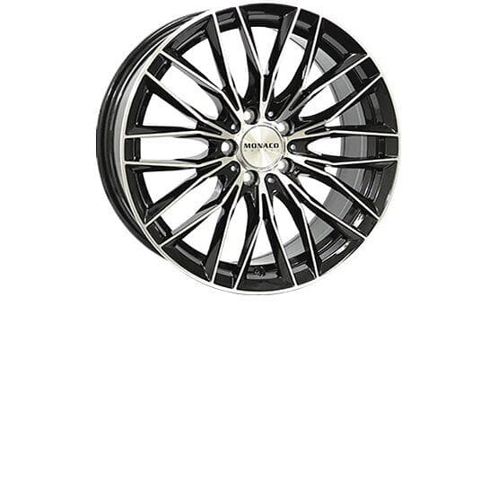 Monaco GP2 Gloss Black / Polished 9,5X21 5/112 ET22 CB66,5