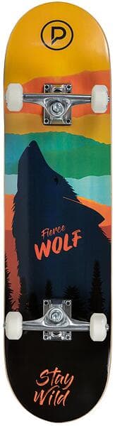 Playlife Fierce Wolf Skateboard