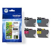 Brother LC422XLVAL (Svart/Cyan/Magenta/Gul)