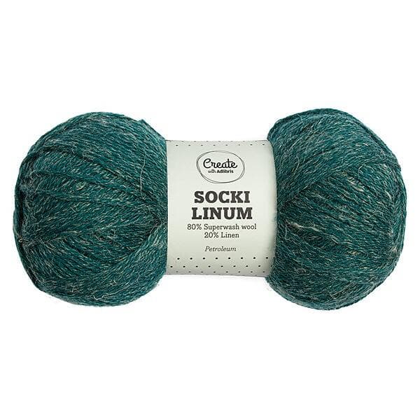 Adlibris Socki Linum 100g 200m