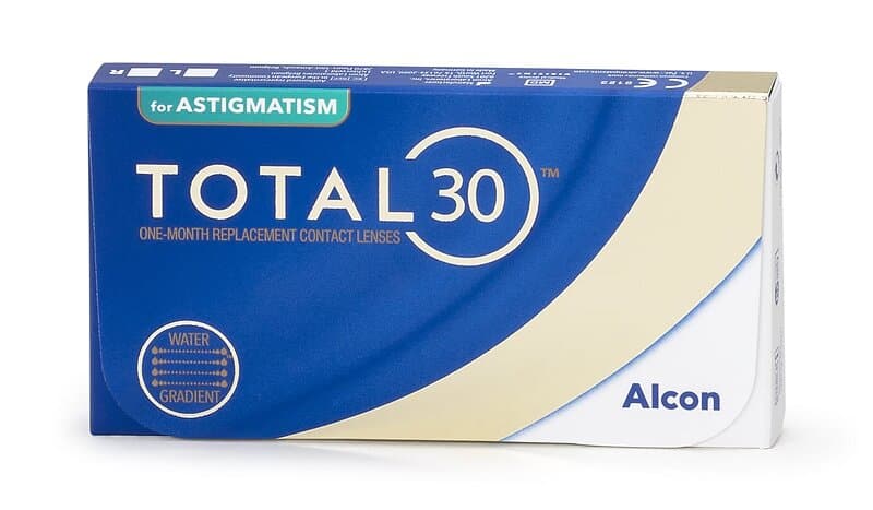 Alcon Dailies Total 30 for Astigmatism (6-pack)