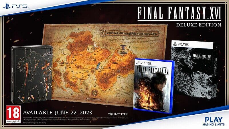 Final Fantasy XVI - Deluxe Edition (PS5)