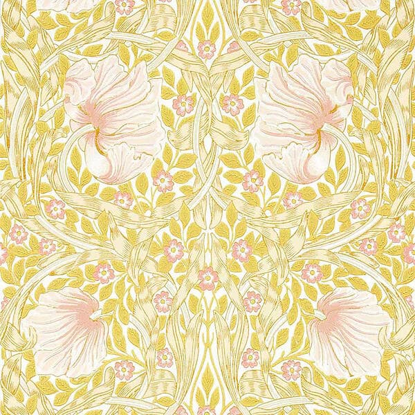 William Morris Pimpernel Sunflower/Pink 217065