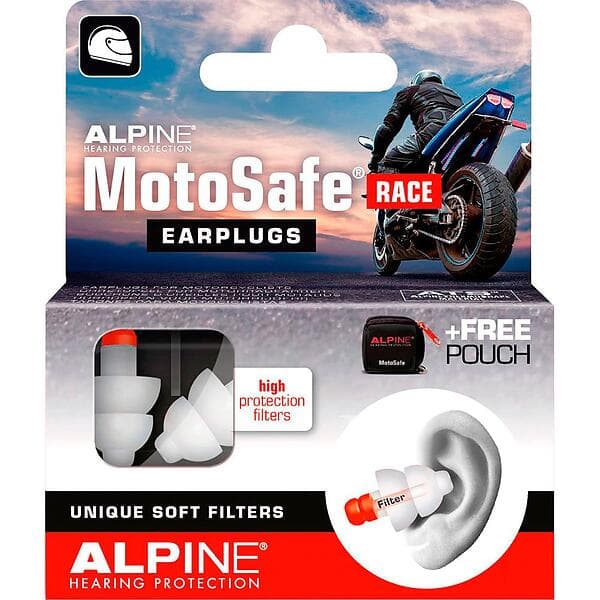 Alpine Motosafe Race Earplugs