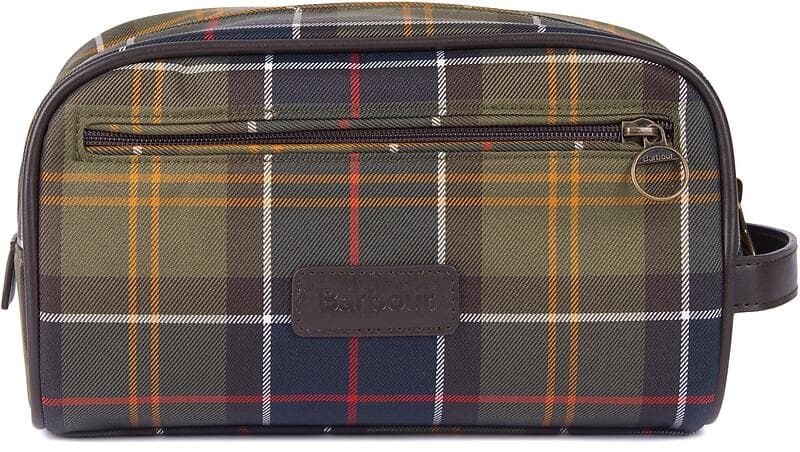 Barbour M's Tartan Washbag Classic Tartan