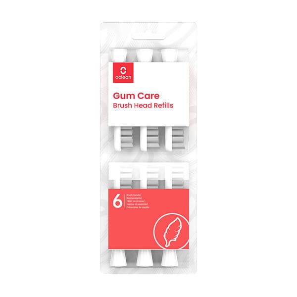 Oclean Gum Care Brush Heads Refills 6-pack