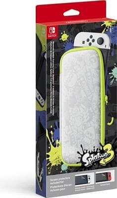 Nintendo Switch Carrying Case & Screen Protector for OLED - Splatoon 3