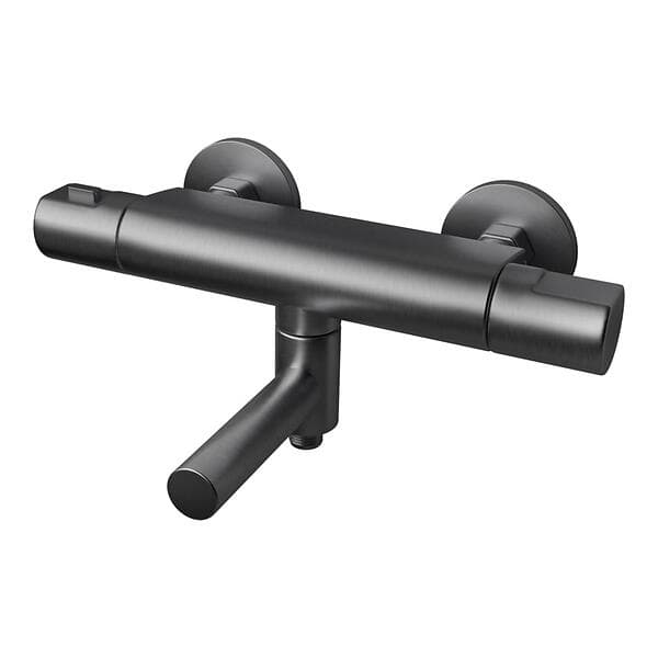 Tapwell Badkarsblandare ARM022-160 (Borstad Svart Krom)