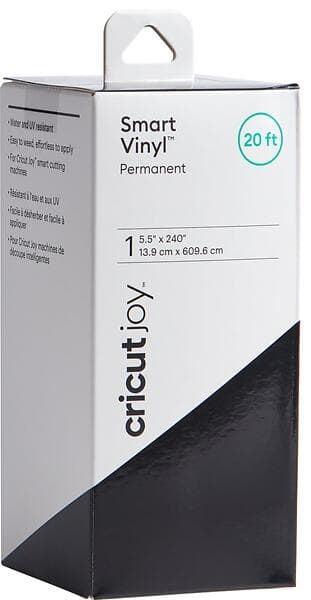 Cricut Joy Smart Vinyl rulle 14x610 cm (svart)