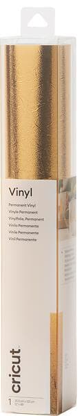 Cricut Premium Permanent Vinyl (texturerad metallisk guld)