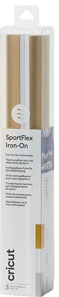 Cricut SportFlex Iron-On ark 3-pack (classics)